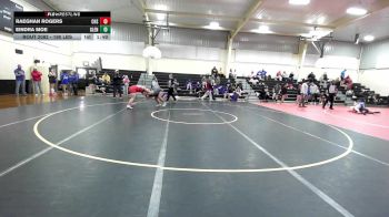 190 lbs Rr Rnd 3 - Raeghan Rogers, Collinsville HS Girls vs Eindra Moe, Glenpool Girls HS