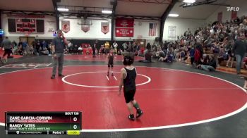 Bracket 3 lbs Cons. Semi - Zane Garcia-Corwin, Fort Madison Wrestling Club vs Randy Yates, Lewis County Youth Wrestling