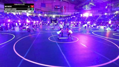 101 lbs Consi Of 8 #1 - Mj Vieth, St. Paul Youth Wrestling vs Nevaeh Lopez, Lockjaw WC