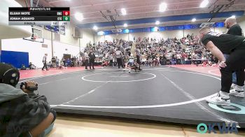 61 lbs Final - Elijah Mote, Bartlesville Wrestling Club vs Jonah Aguayo, Grove Takedown Club