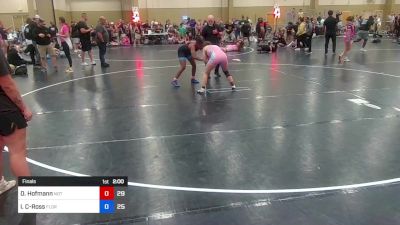 124 lbs Final - Donavanne Hofmann, Not Plain Jane's - Purple vs Iyonna Church-Ross, Florida Elite Wrestling