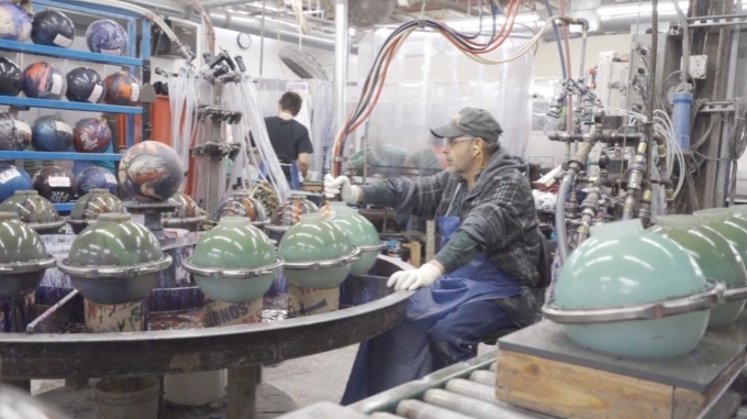 picture of Inside Storm: How A Bowling Ball Is Made