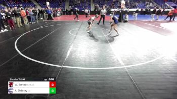 138 lbs Consi Of 32 #1 - William Bennett, Reading vs Ashley Dehney, Central Catholic