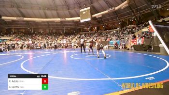 100 lbs Quarterfinal - Ryan Addis, Graham Future Falcons vs Cameron Carter, Callan Wrestling Academy