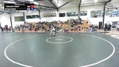131 lbs Round 3 - Angelina Knepp, Huntingdon vs Kaylee Smith, Manchester