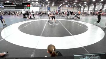 113 lbs Rr Rnd 1 - Caleb Schaffer, 10th Planet Black vs Oscar Brown, Team Gotcha Illinois