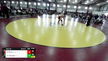 150 lbs Champ. Round 1 - Parley Thacker, Sky View vs Garrett Perry, Juab