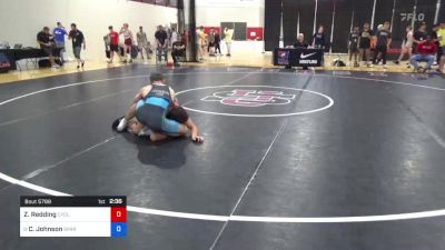 65 kg Round Of 32 - Zachary Redding, Cyclone Regional Training Center C-RTC vs Cameron Johnson, Spar Wrestling Academy