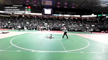 45 lbs Cons. Round 2 - Greyson Grunden, EWO3 vs Alijan Gulaliev, Unattached