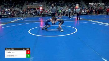 64 lbs Prelims - Trevor Heinz, Brighton WC vs Jon Gonzalez, Sebolt Wrestling Academy