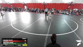 53-53 lbs Round 1 - Aulona Dauti, Wisconsin vs Brecken Wade, Pardeeville Boys Club Youth Wrestling