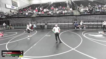 129 lbs Champ. Round 1 - Andrew Krinke, Cedar Valley vs Kohen Church, Riverton High School