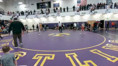84 lbs Quarterfinal - Cohen Williams, Cody Middle School vs Kasen Asay, Powell Middle School