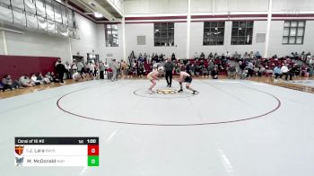 150 lbs Consi Of 16 #2 - Josh Lara, Brother Martin vs Mid McDonald, The Marist School