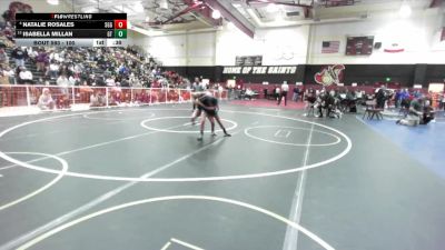 100 lbs Cons. Round 6 - Natalie Rosales, Santiago/GG vs Isabella Millan, Grand Terrace