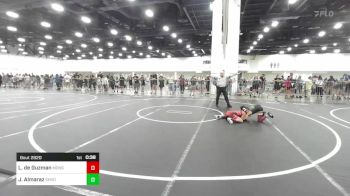 69 lbs 3rd Place - Logan De Guzman, Monster Garage vs Jair Almaraz, Shootbox WC