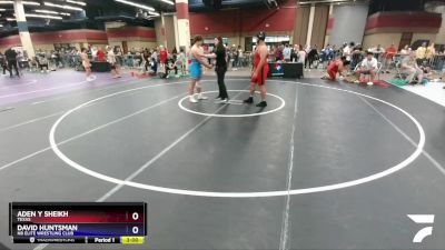 285 lbs Champ. Round 2 - Aden Y Sheikh, Texas vs David Huntsman, NB Elite Wrestling Club