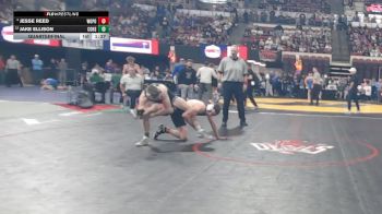 Quarterfinal - Jake Ellison, Columbus High School vs Jesse Reed, Wolf Point