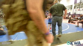 46 lbs Consi Of 16 #2 - Brooks Young, Stroud Youth Wrestling Club vs Chandler Lewis, Salina Wrestling Club