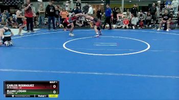 88 lbs Semis (4 Team) - Elijah Logan, M2TCNJ vs Carlos Rodriguez, PA Alliance