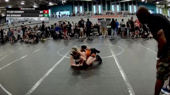 88 lbs Round 2 (6 Team) - Bo Strader, Florida Scorpions vs Tyler Downey, MF Purge