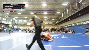 285 lbs Cons. Semi - Mike Millin, Ashland vs Giulian Bodiu, Findlay