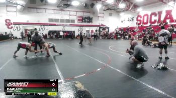 106/113 Round 1 - Isaac Jung, Morris Fitness vs Jacob Barrett, Alpha Wrestling Club