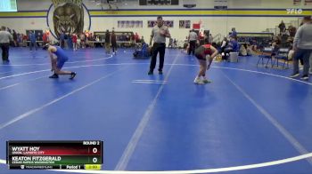 JV-5 lbs Round 2 - Keaton Fitzgerald, Cedar Rapids Washington vs Wyatt Hoy, Union, LaPorte City