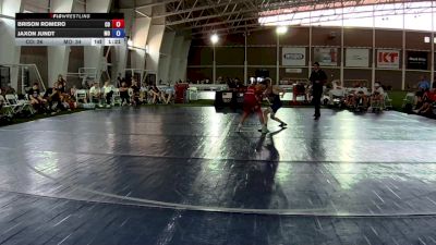 94 lbs Brison Romero, Colorado vs Jaxon Jundt, Missouri