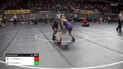 123 lbs Consi Of 16 #2 - Catherine Nelson, Texas A&M (W) vs Mya Young, Grand Canyon (W)