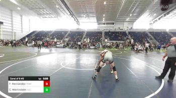 132 lbs Consi Of 8 #2 - Fabriccio Hernandez, Thorobred vs Connor Martindale, 4 Corners Underground