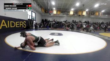 285 lbs Champ. Round 2 - James Williams, Villa Park vs Robert Crowe, South Torrance