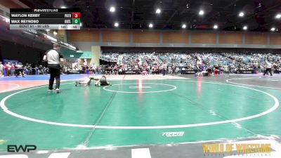 90 lbs Consi Of 8 #1 - Waylon Kerby, Patriot Wrestling Club vs Max Reynoso, Outlaws Wrestling Club