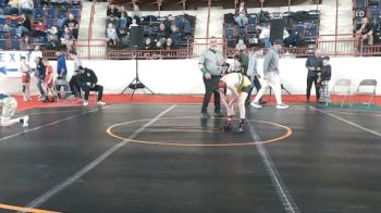 85_B lbs Quarterfinal - Gabe Peace, Quaker Valley vs Joseph Bibro, Wissahickon