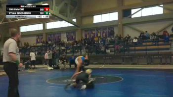 113 lbs Semifinal - Rylan McCormick, Thunder Basin High School vs Chi Simmons, Sheridan