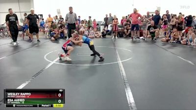 60 lbs Round 3 (4 Team) - Wesley Rappo, PA East Lightning vs Esa Ahmed, NY Hammers