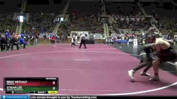 138 lbs Semifinal - Broc Metcalf, Hoover vs D`sean Lee, Smiths Station Hs