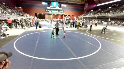 43 lbs Consi Of 8 #1 - Mark Hone, Windy City Wrestling vs Cal Downing, Wyoming Underground