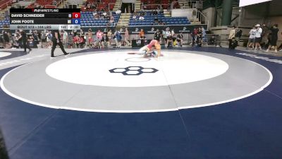 144 lbs Cons. Rd Of 128 - David Schneider, Rhode Island vs John Foote, Maine