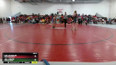 113 lbs Cons. Round 4 - Lir Loughlin, Rocky Mountain vs Gio Childs, Denver North