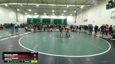 190B Round 1 - Michael Swan, Natrona County vs Jayce Stewart, Green River