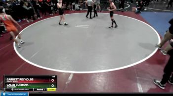 126 lbs Champ. Round 1 - Caleb Burbank, University vs Garrett Reynolds, Priest River