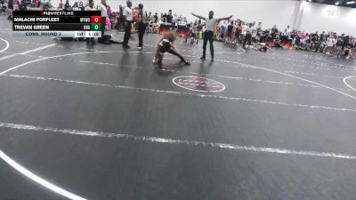 145/152 Cons. Round 3 - Malachi Forfleet, MBCRD Youth Wrestling Club vs Trevan Green, Unaffiliated