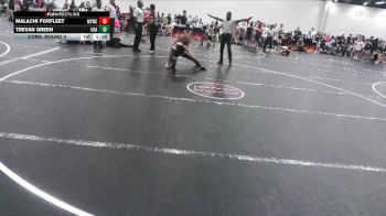 145/152 Cons. Round 3 - Malachi Forfleet, MBCRD Youth Wrestling Club vs Trevan Green, Unaffiliated