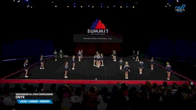 Greensboro All Star Cheerleading - Onyx [2025 L1 Junior - Medium Prelims] 2025 The Summit