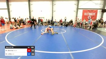 47 kg Rr Rnd 3 - Mia Skinner, Buckeye Girls National Team vs Madelyn Little, Virginia Blue