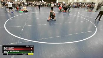 132 lbs Champ. Round 1 - Evan Fahey, RT Elite Wrestling vs Kanye Ilai-simion, Nevada