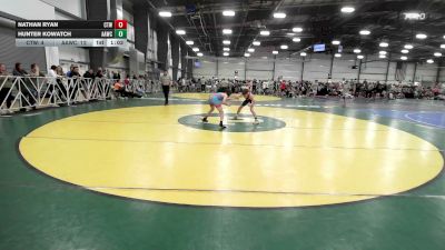 90 lbs Rr Rnd 2 - Nathan Ryan, CTWHALE Beluga - MS vs Hunter Kowatch, All American Wrestling Club - MS