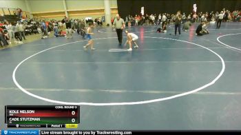 70 lbs Cons. Round 3 - Kole Nelson, MN vs Cade Stutzman, IA