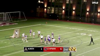 Replay: Albion vs Chapman | Mar 6 @ 7 PM